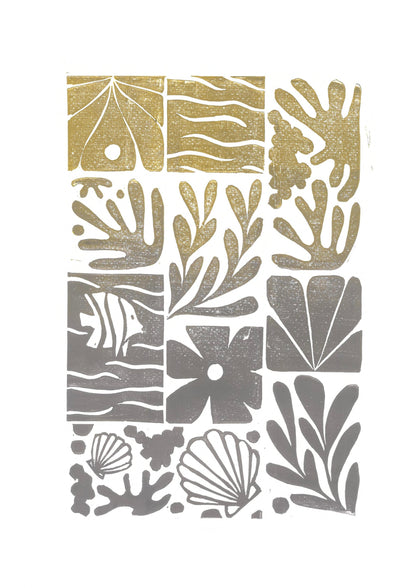 Summervibes (paars-geel)