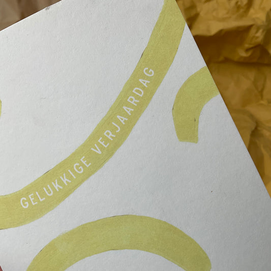 Gelukkige verjaardag