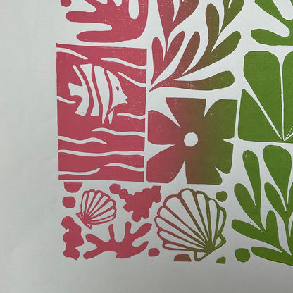 Summervibes (roos-groen)