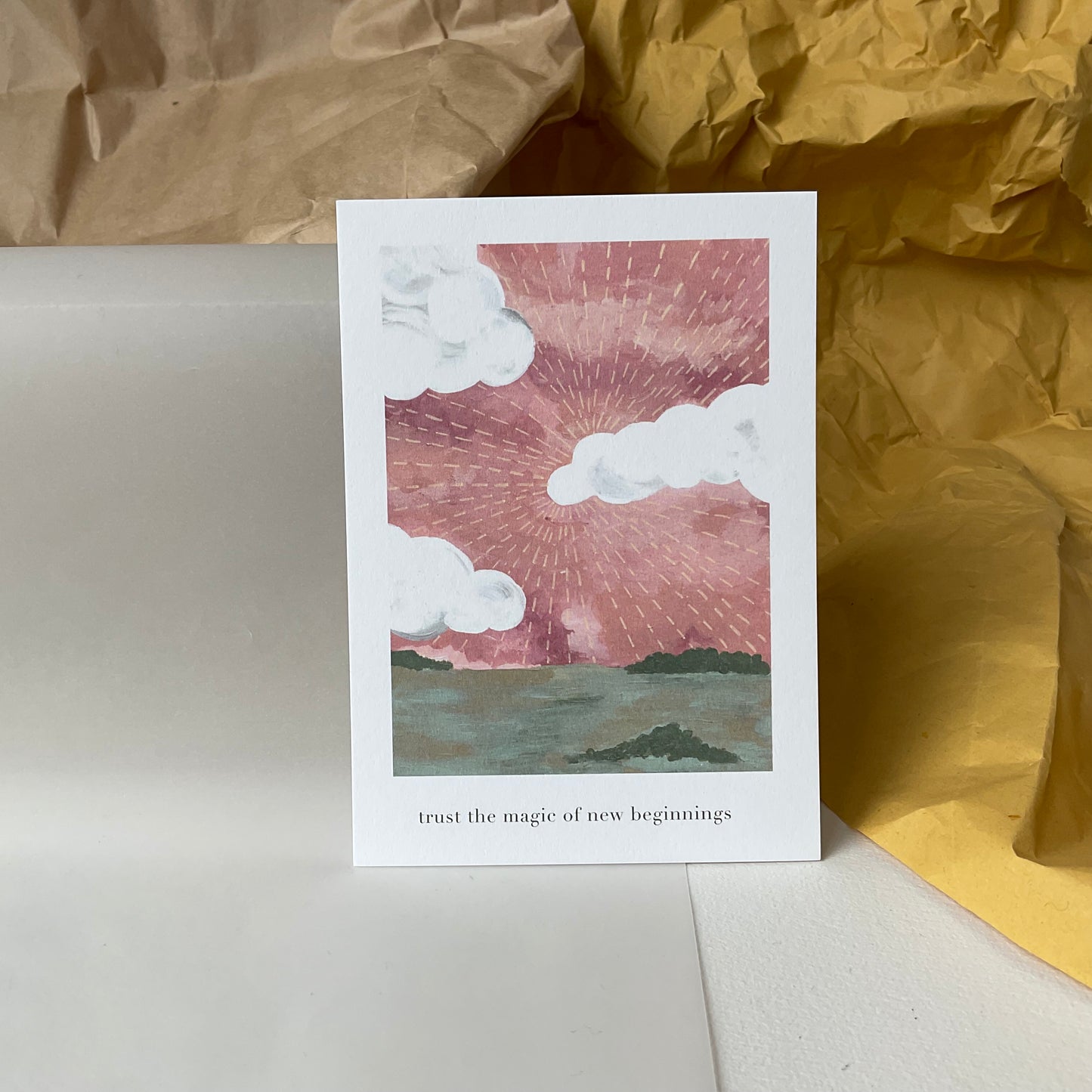 Trust the magic of new beginnings