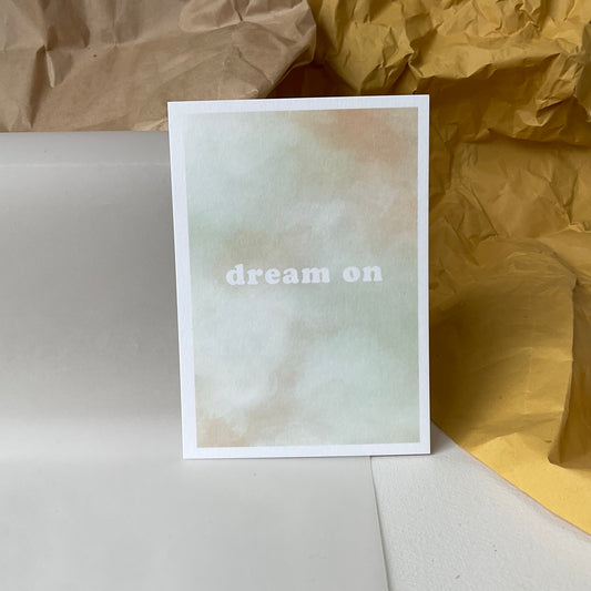 Dream on