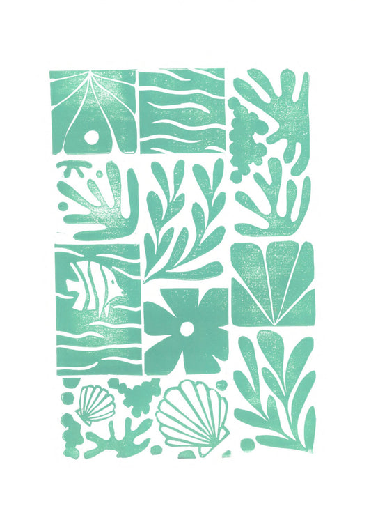 Summervibes (blauwgroen)