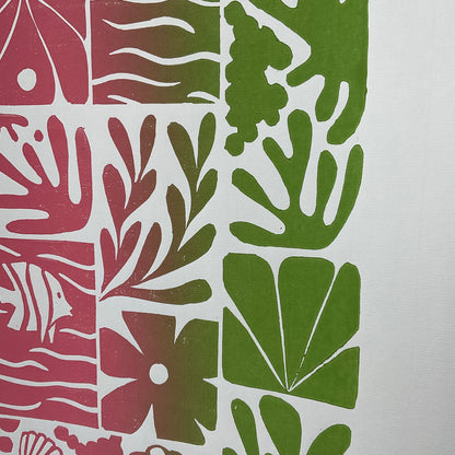 Summervibes (roos-groen)