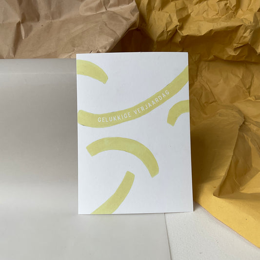 Gelukkige verjaardag