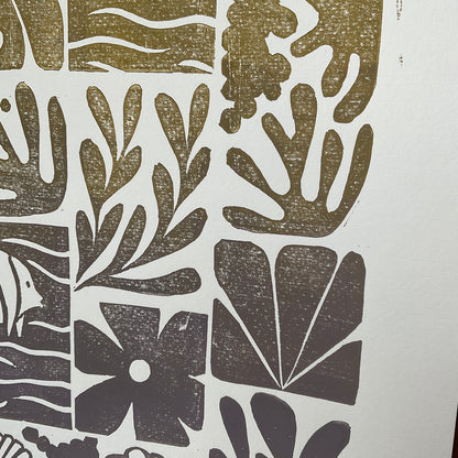 Summervibes (paars-geel)